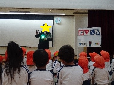 交通安全指導
