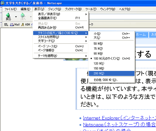 ネットスケープの場合の図解