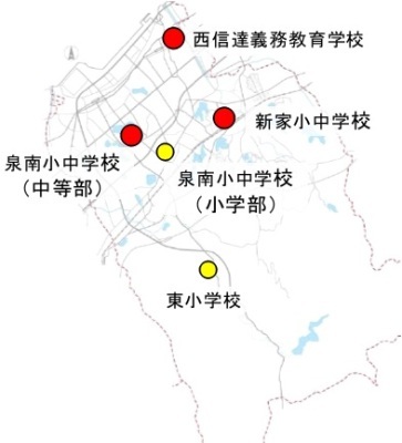 B案配置図