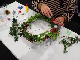 クリスマスかざりづくり