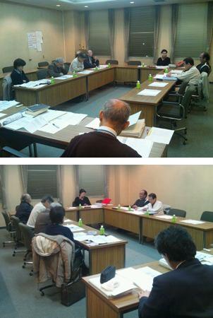 (写真)中間まとめ案に関する討議
