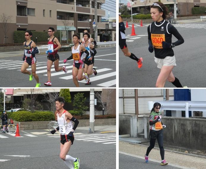 (写真)それぞれの快走
