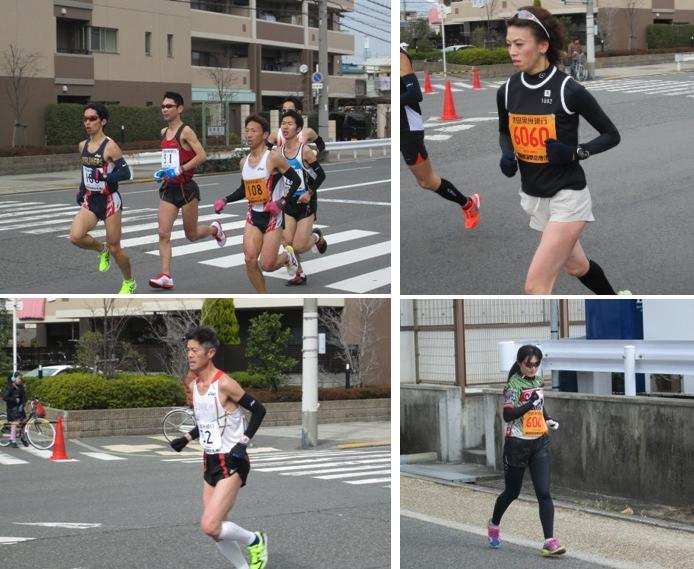 （写真）それぞれの快走