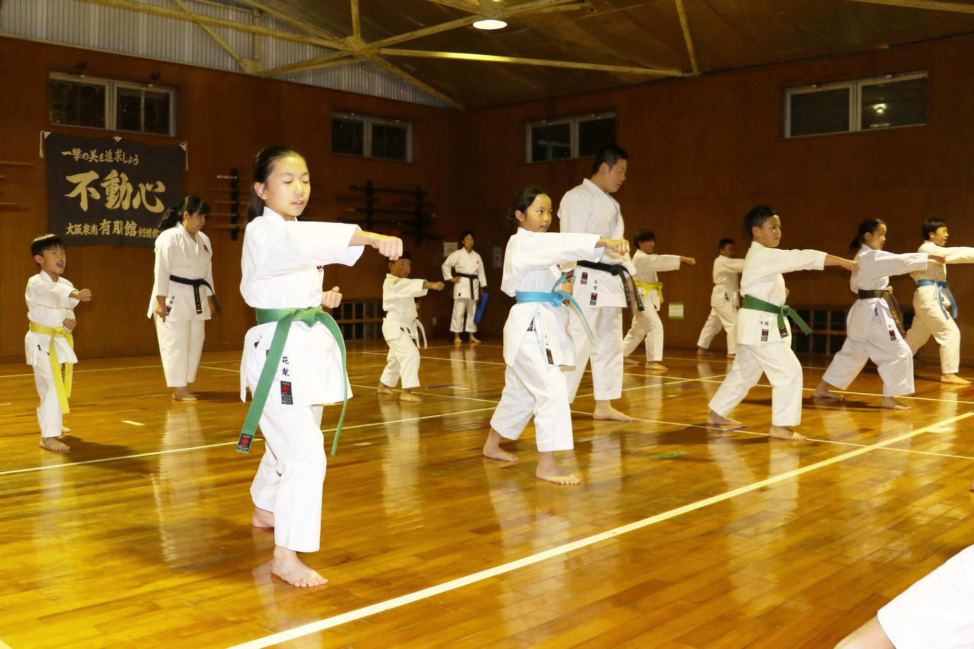 道場の様子