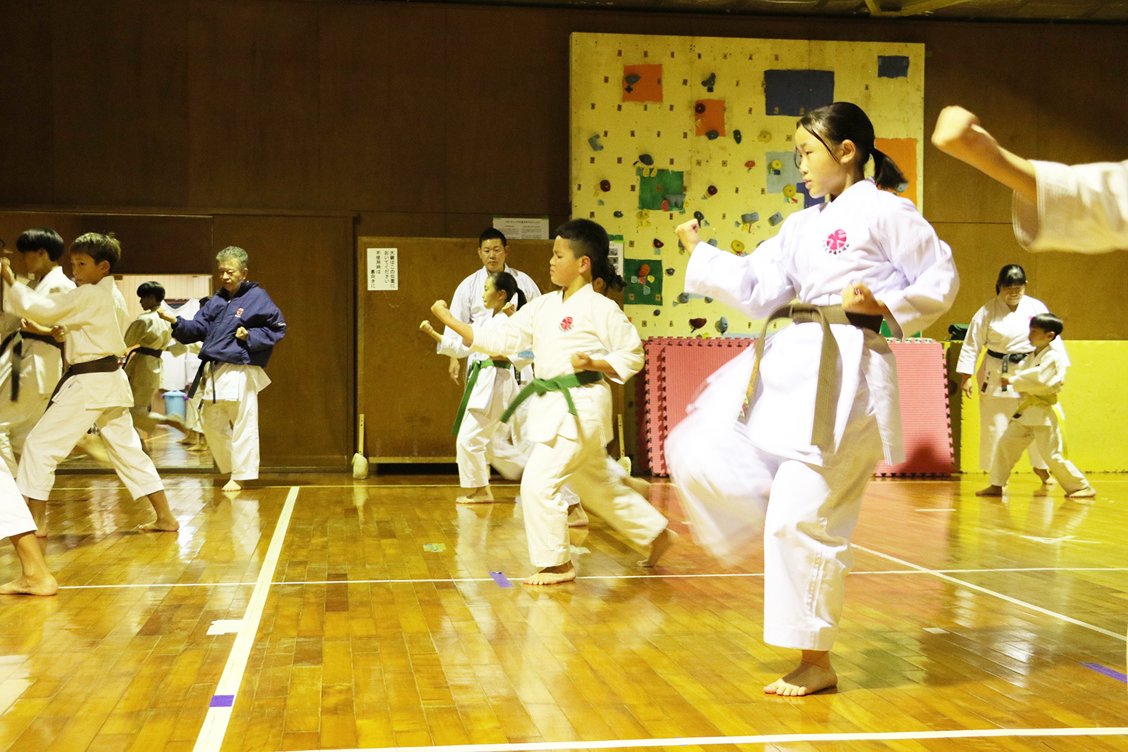 道場の様子