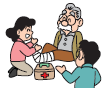 (イラスト)応急救護