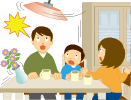 (イラスト)震度4