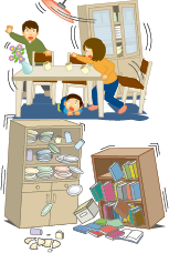 (イラスト)震度5強