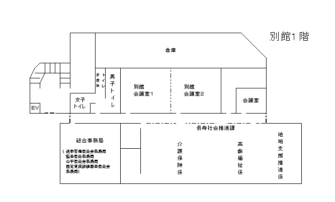 別館1階