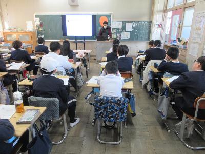 樽井小学校森林学習