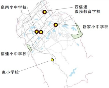 泉南市立小中学校再編計画＜複数原案＞A案