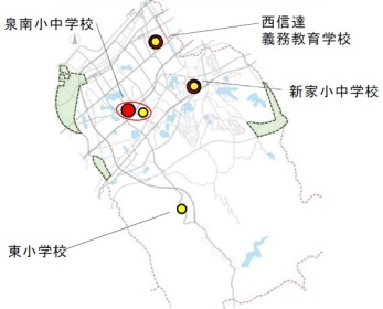 泉南市立小中学校再編計画＜複数原案＞B案