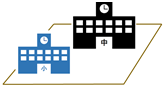 泉南市小中併設校イメージ