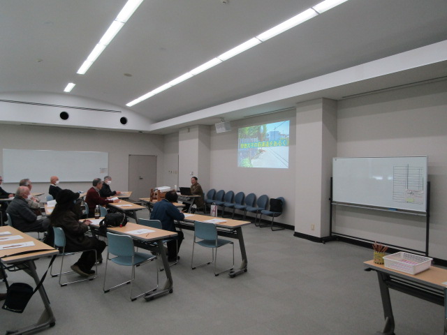 第4回まいぶんまちあるき講座（講座のようす）