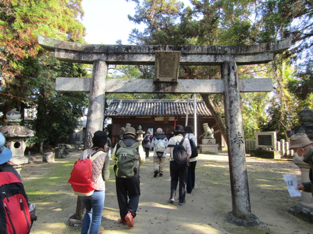 第4回まいぶんまちあるき講座（ともんどう杵築神社）