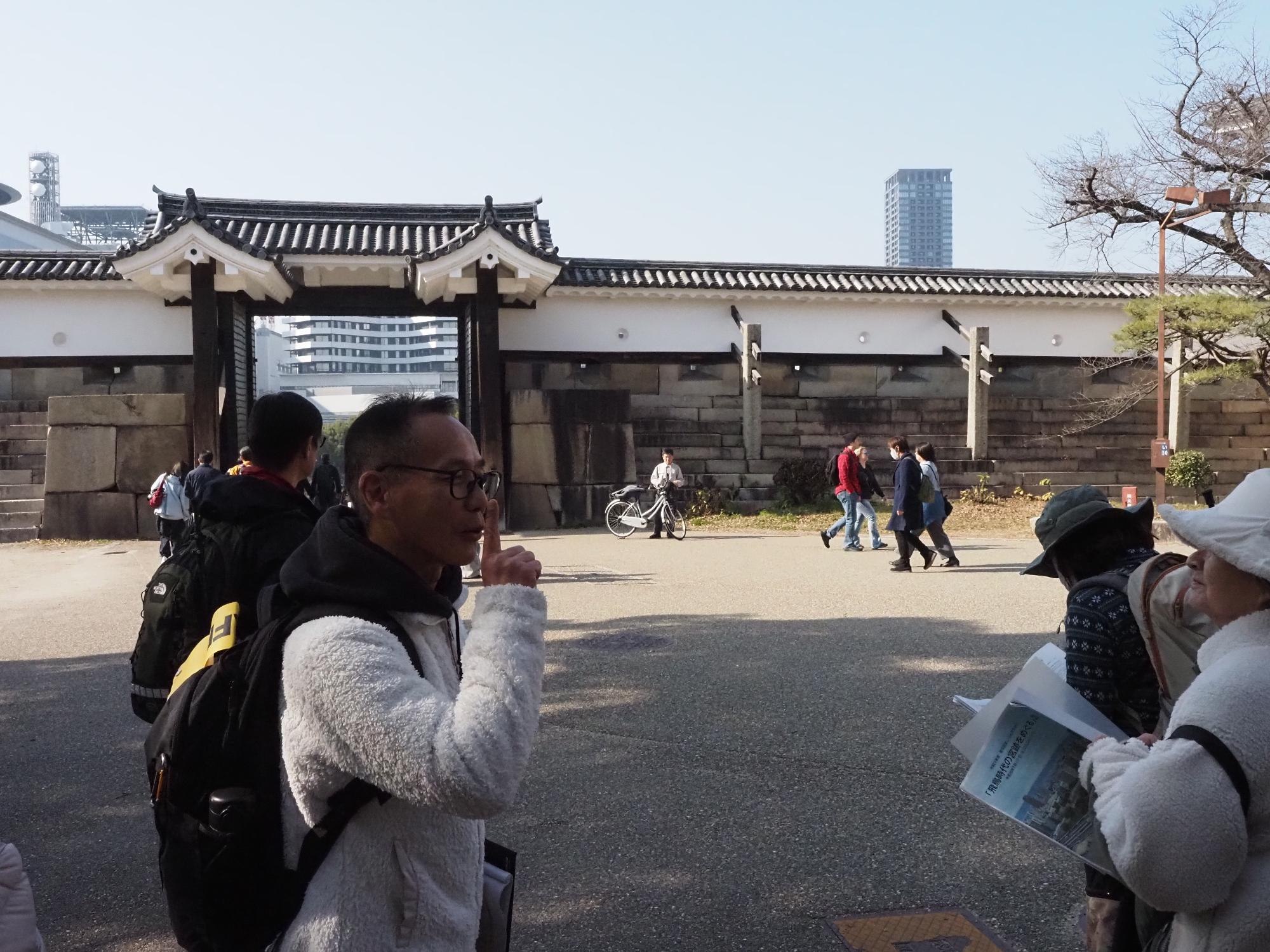 第5回まいぶんまちあるき講座13（大手門）