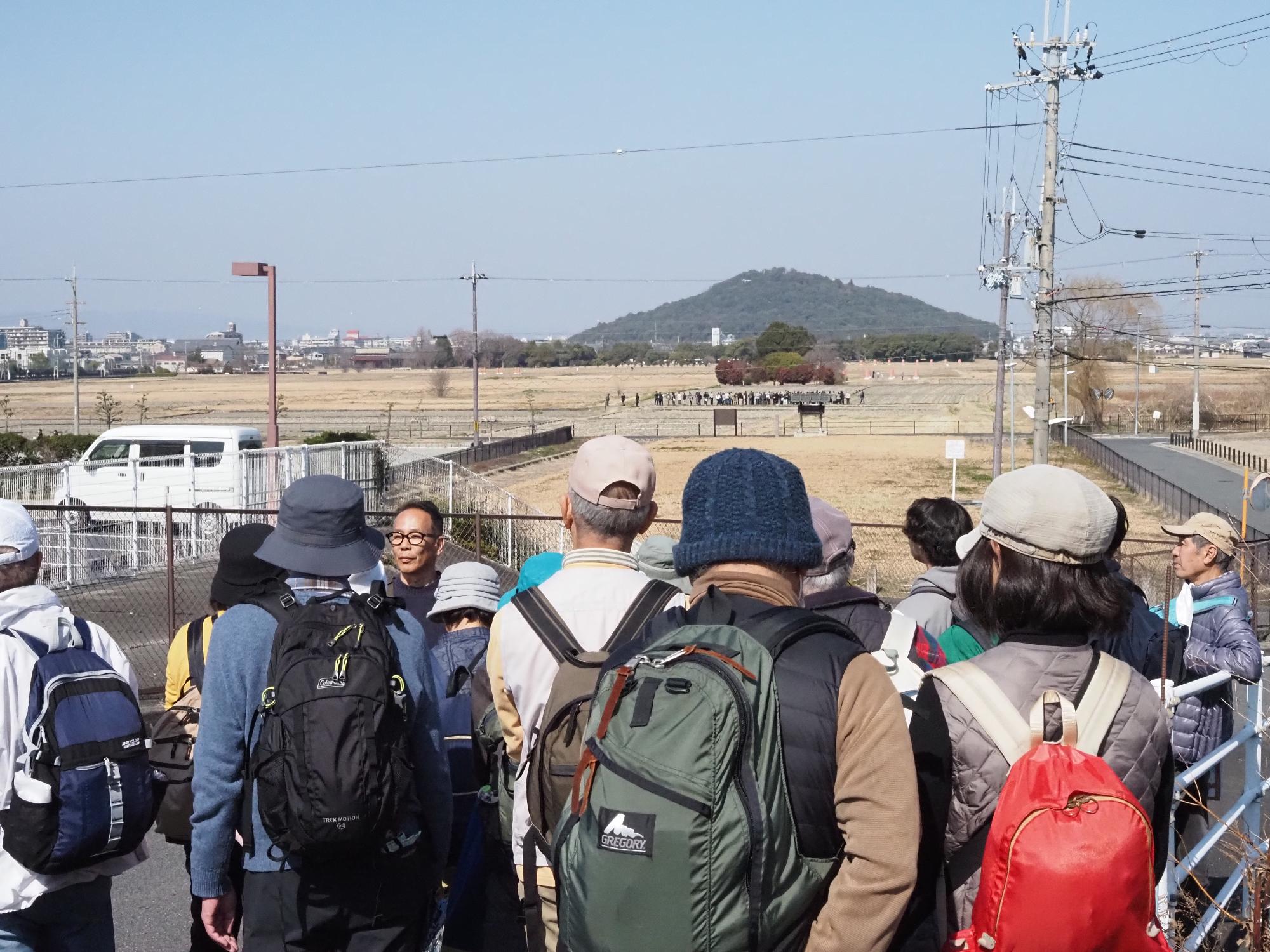 藤原宮跡（日高山から望む）