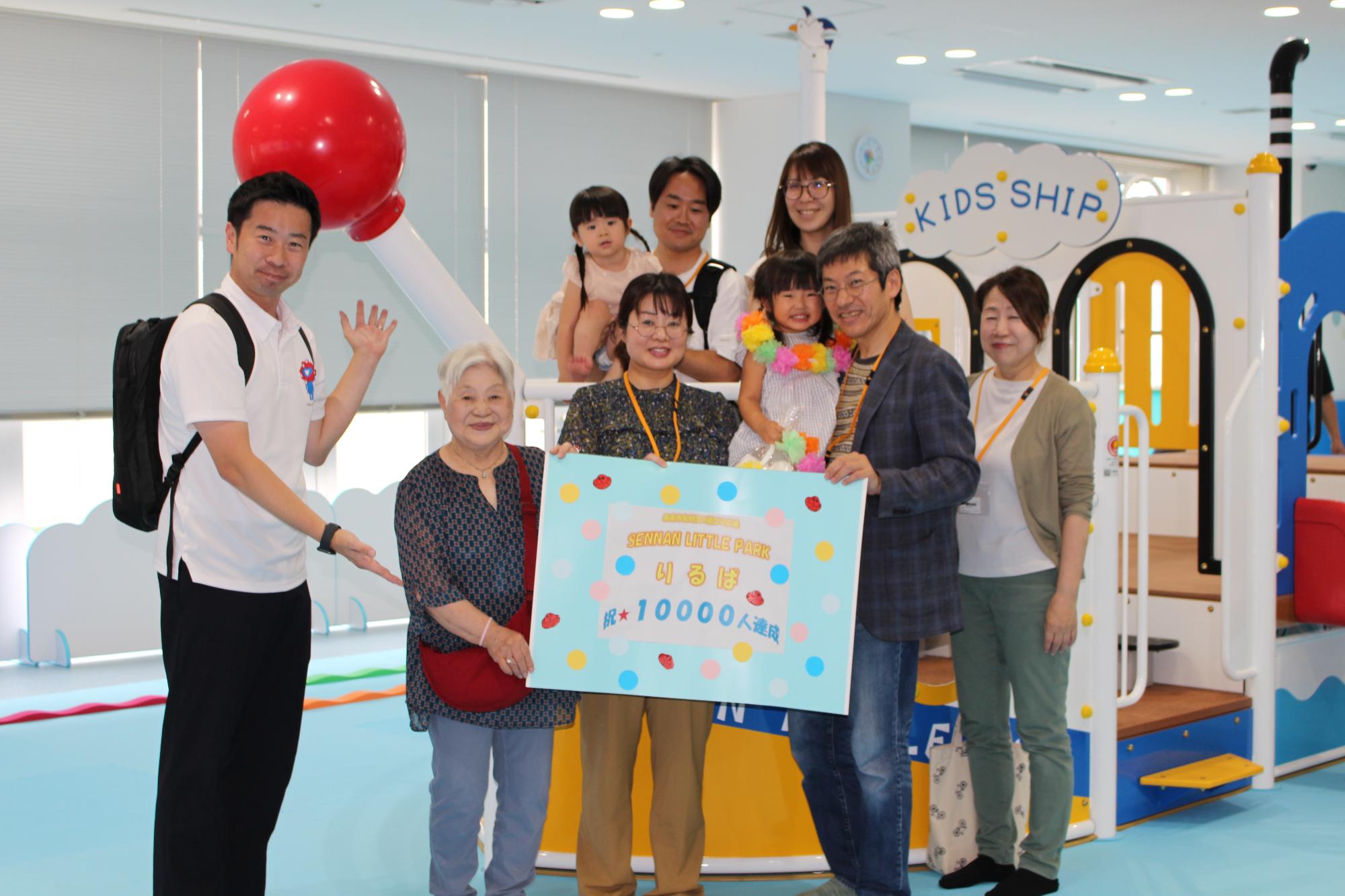 りるぱ 祝1万人達成