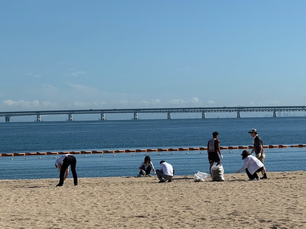 ビーチクリーン大作戦2025レポート1