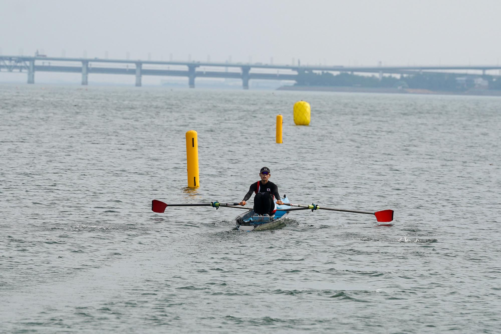 Beach Rowing Sprint Games 2025 Sennan,Osakaの様子