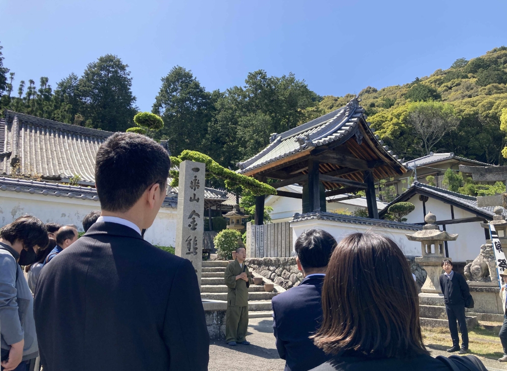 金熊寺にて