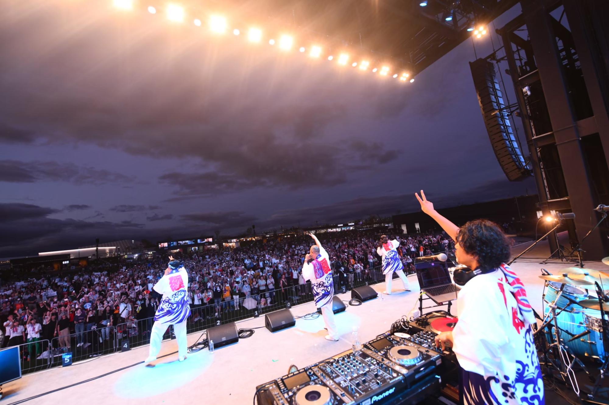 ET－KINGステージから客席