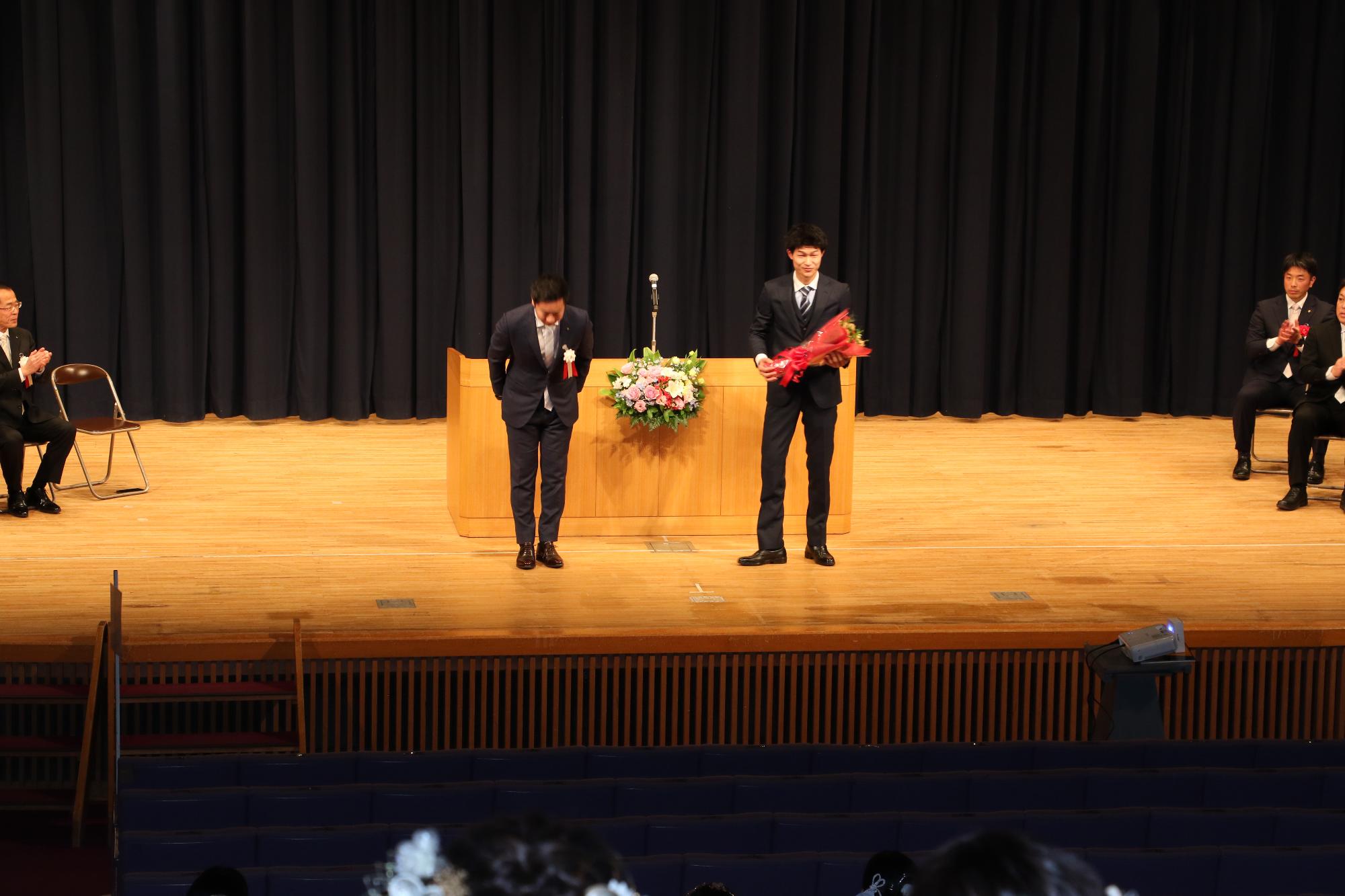 花束贈呈（1部）