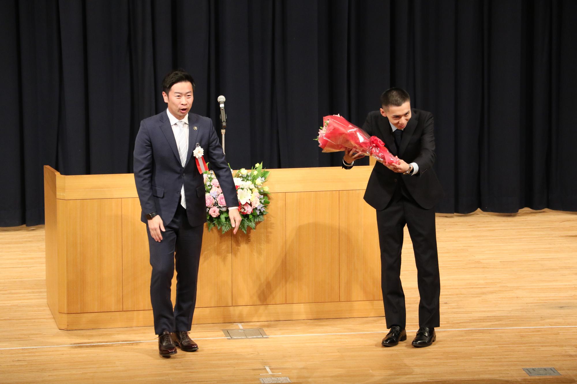 花束贈呈（2部）