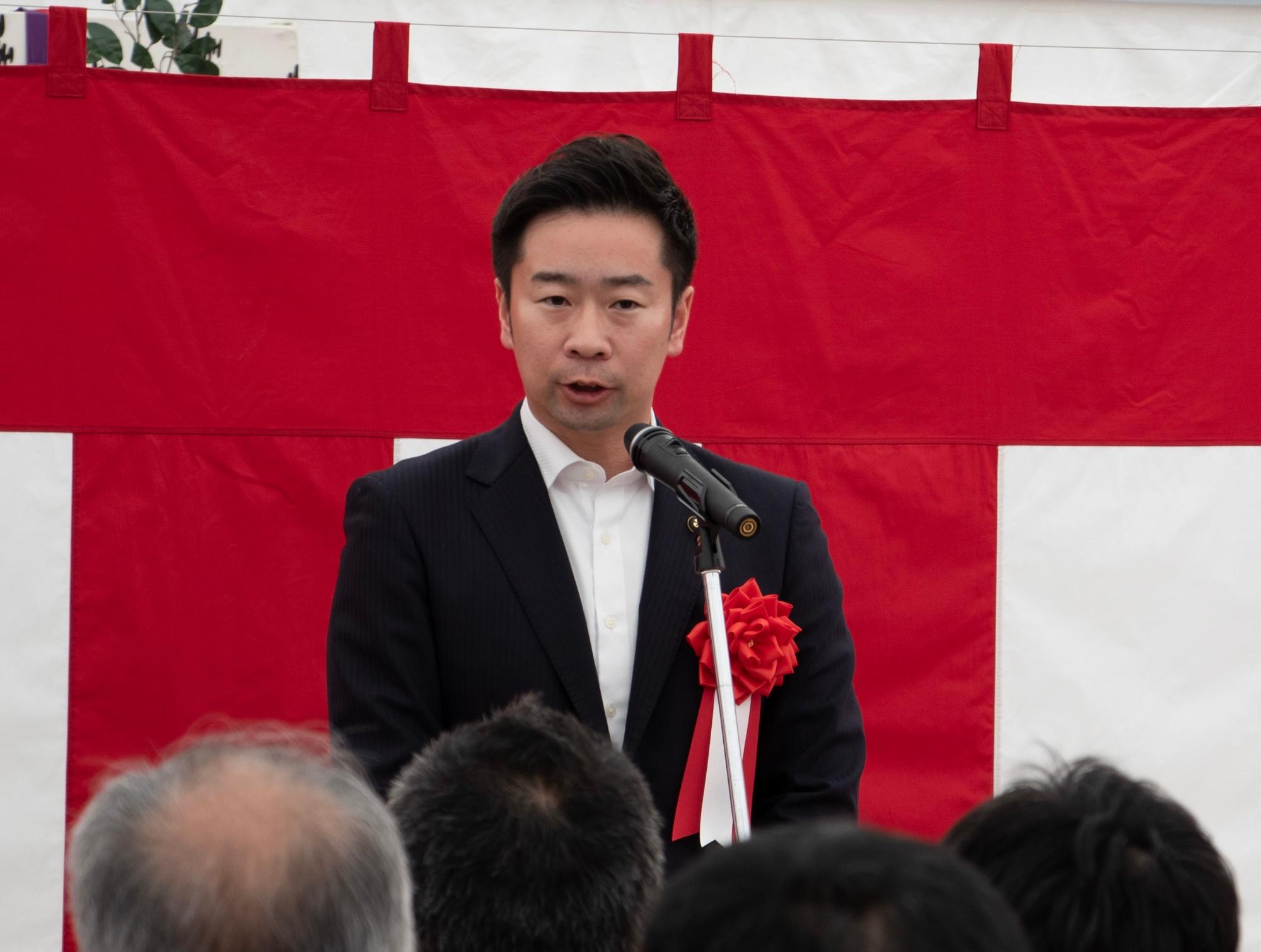 起工式の様子
